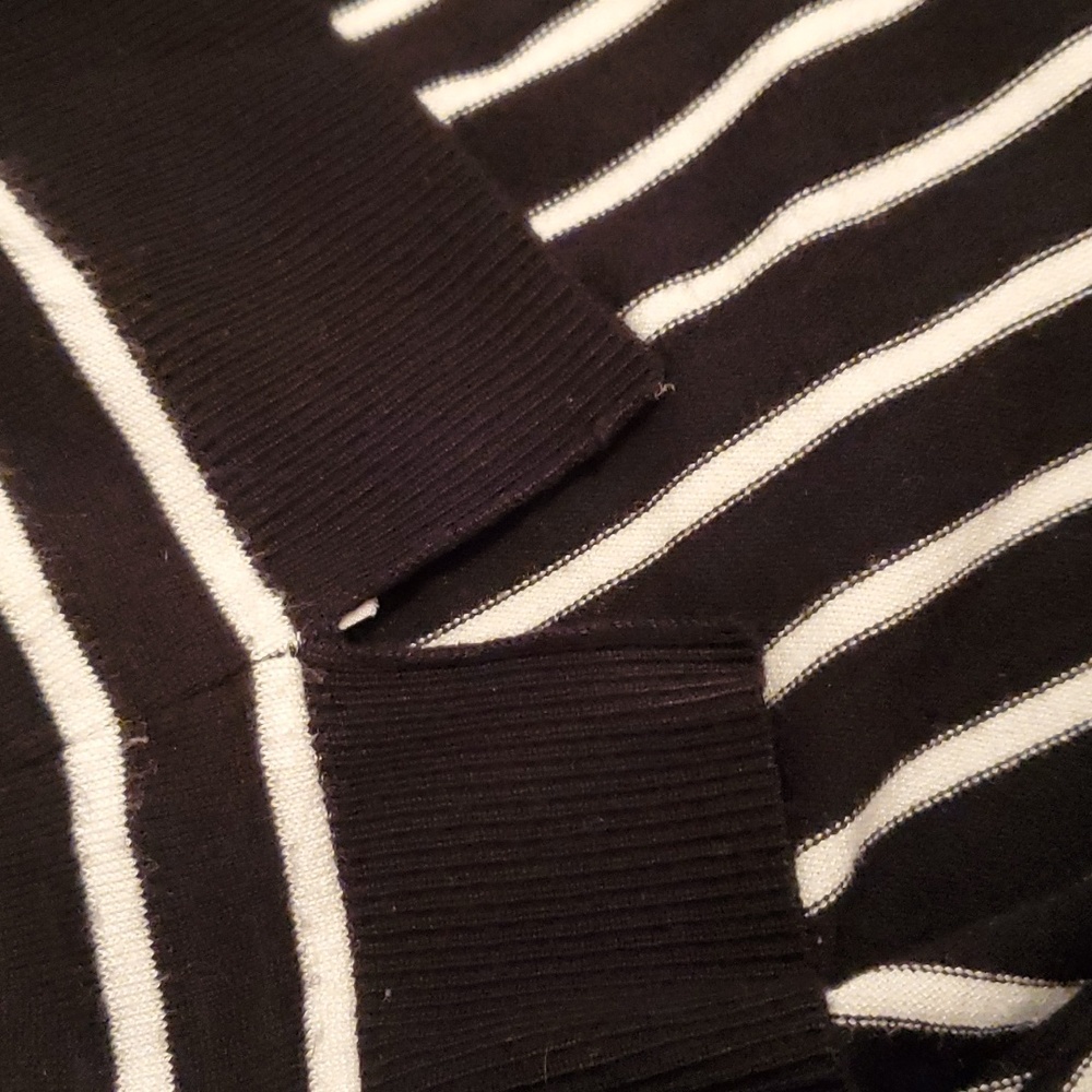 CALVIN KLEIN Striped Pullover Sweater Top Size 1X - Picture 7 of 7